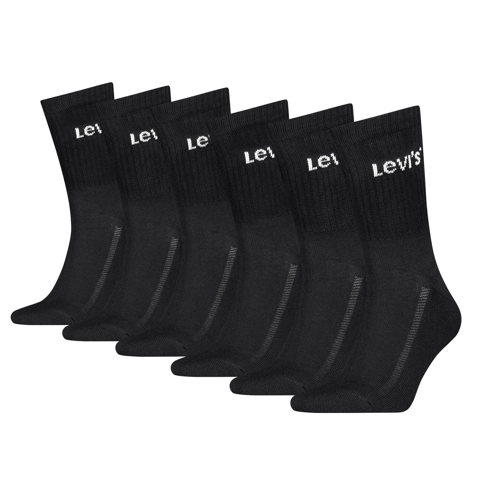 Regular Cut Orange Tab 6P ECOM Unisex Socken