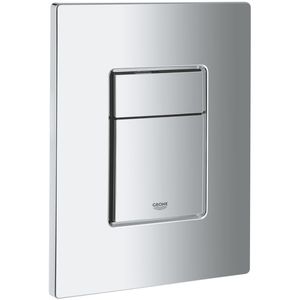 GROHE GROHE Betätigungsplatte Skate Cosmopolitan, Kunststoff, für WC, für  Rapid SL & SLX, 2-Mengen-Spülung, verchromt
