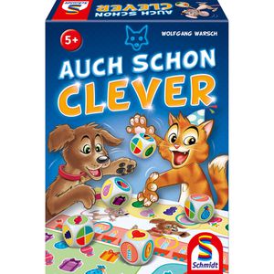 Schmidt-Spiele Würfelspiel 40625 Auch schon clever, ab 5 Jahre, 2-4 Spieler