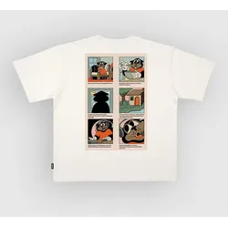 The Dudes Fucky Weekly T-Shirt off / white Gr. M