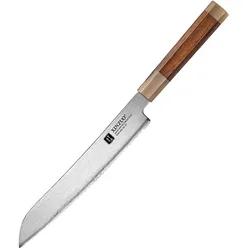 XinZuo - Japanisches ZDP-189 Brotmesser aus Pulverstahl (X05Z-Serie)