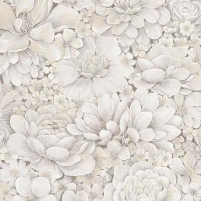 Galerie Wallcoverings Eden Collection Floral Texture Vinyl on Non-Woven Matte Wallpaper Roll
