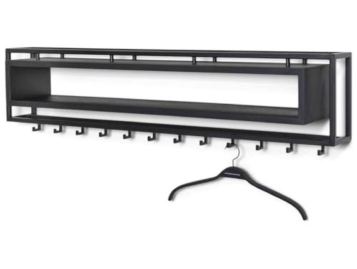 Spinder Design Garderobe Wandgarderobe School 120 Black Edition