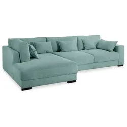 filippo Ecksofa Marsala Cord Grün Mint