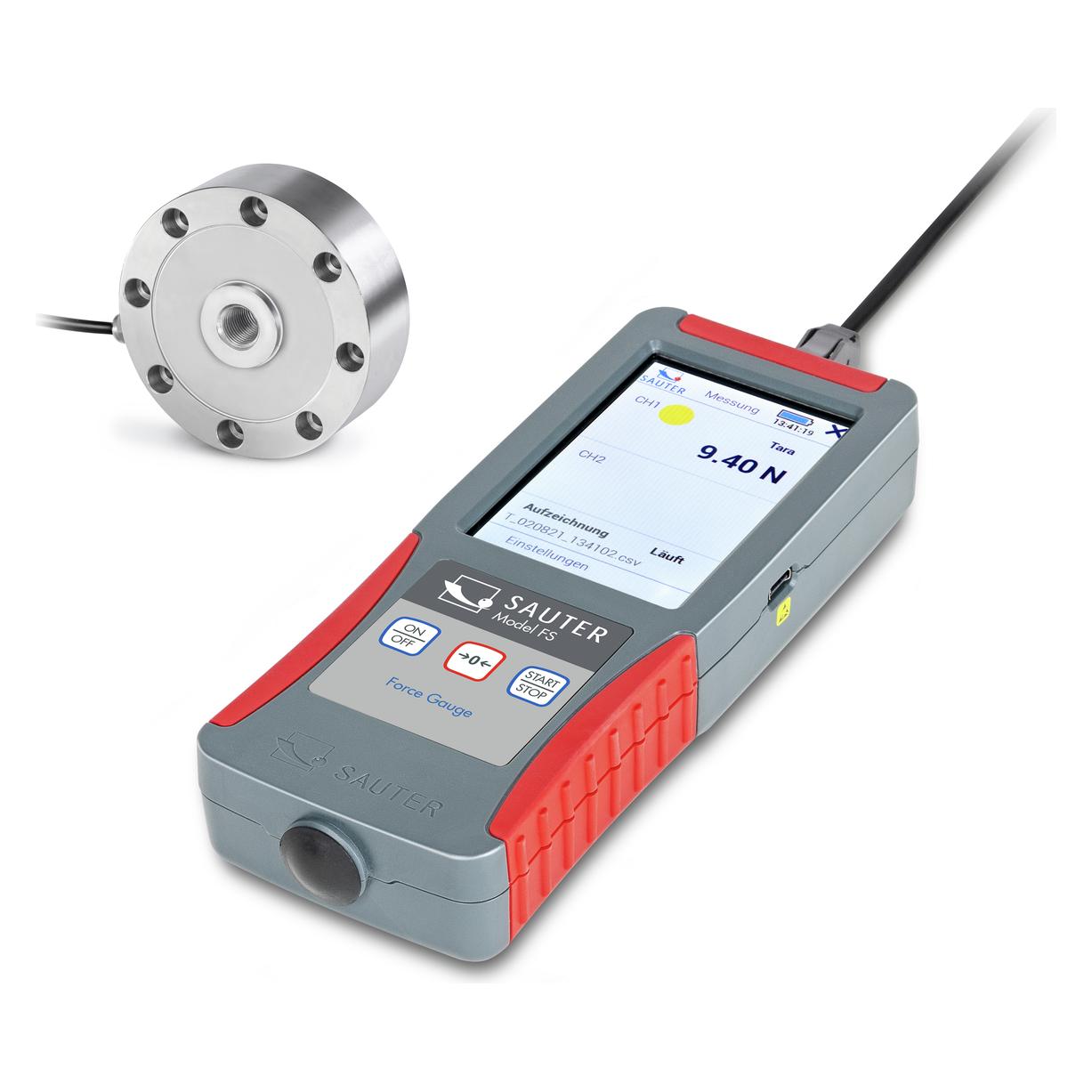 Kern Digitales Kraftmessgerät (externe Messzelle)Max 100 kN d=20 N (Kraftmessgerät) (FS 2-100KRY1)
