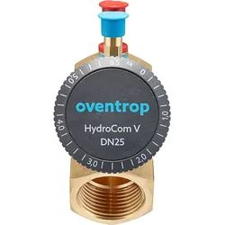 Oventrop HydroCom Strangregulierventil 1062710 DN 32, Rp 1 1/4, PN 16, beiderseits Innengewinde, Messing