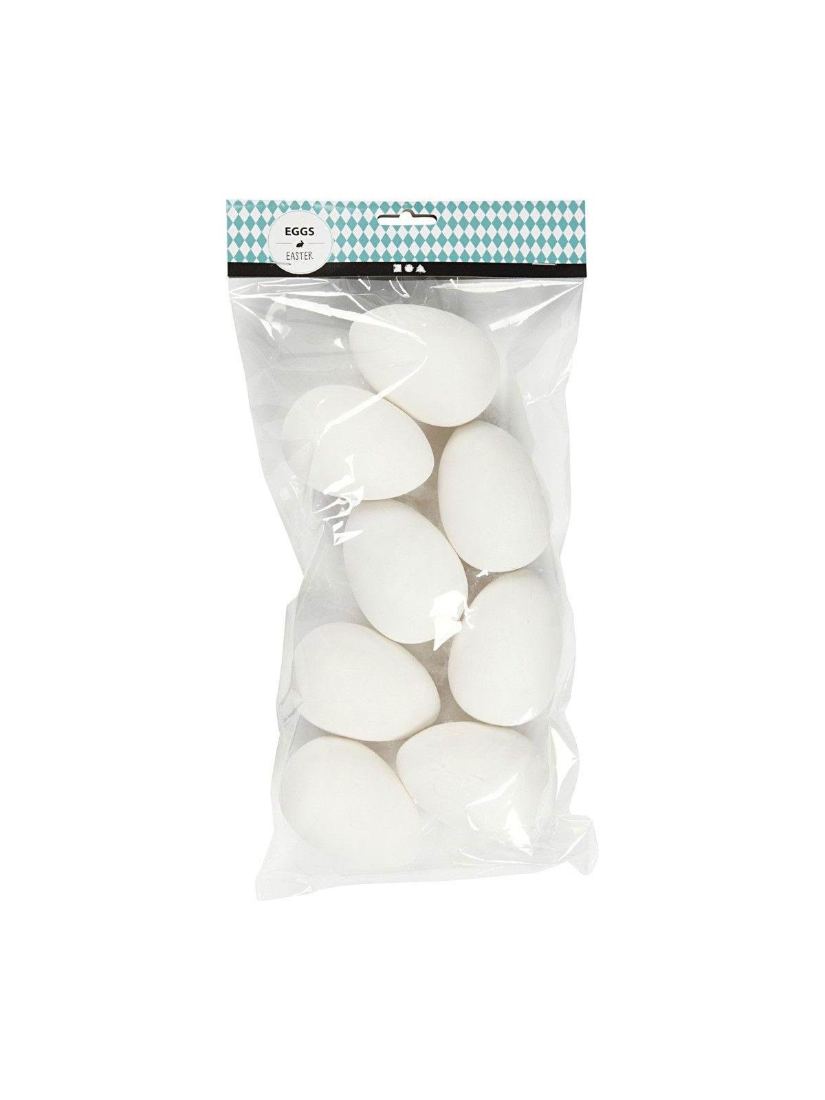 Creativ Company Goose eggs White 8st.