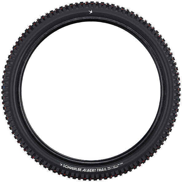 SCHWALBE Fahrradreifen Albert Pro Radial 63-622 Trail Soft schwarz B