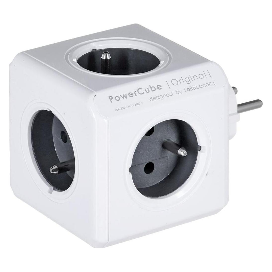 Allocacoc PowerCube (CEE 7/5) (PowerCube GREY 2100 GY)