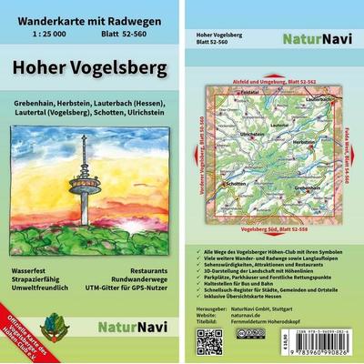 Hoher Vogelsberg, Sonstige von , Naturnavi, 978-3-96099-082-6