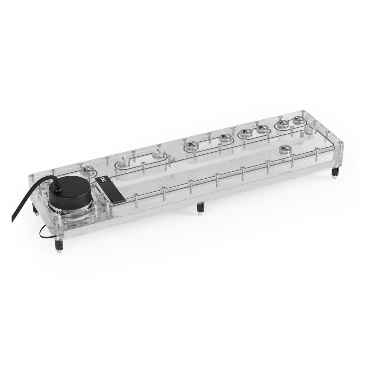Alphacool Core Distro Plate 480 Links mit VPP D5 Apex Pumpe