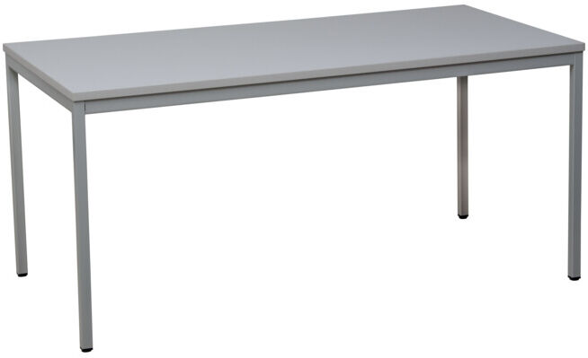 C+P Table à 4 pieds multifonction, 750x1600x800mm, 7035/Décor gris clair ; C + P Möbelsysteme (99699-00002 )