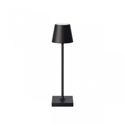 Sigor Akku-Tischleuchte Nuindie pocket nachtschwarz 210mm 1,4W Flex-Mood 2200K/2700K IP54 Ra85 USB-C