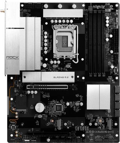 ASRock B860 Rock WIFI 7 (1851) (D) Mainboard Formfaktor (Details) ATX