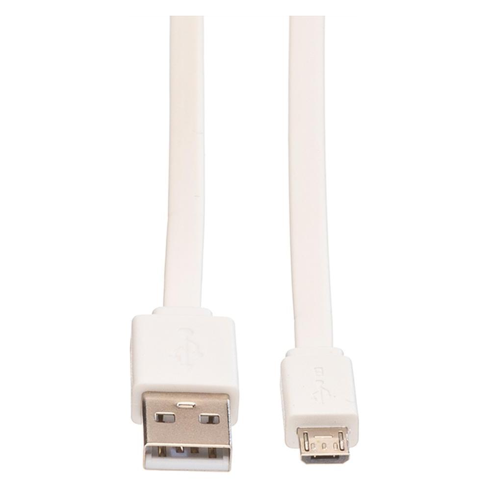 Roline USB 2.0 Flexikabel (1 m, USB 2.0) (11.02.8761)