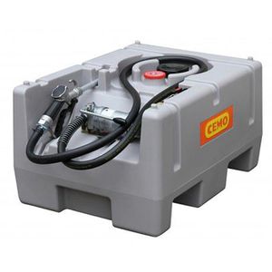 CEMO Tankanlage 10606, DT-Mobil Easy, mobil, 125 Liter, mit 12V E-Pumpe und Zapfpistole, Diesel