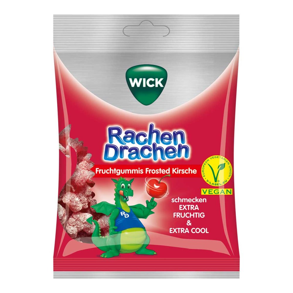 Dallmann's Pharma Candy GmbH Wick Rachendrachen Halsgummis Kirsche 12646061