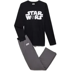 Tchibo - Pyjama-Set »Star Wars« - Herren - Gr. M - schwarz/print