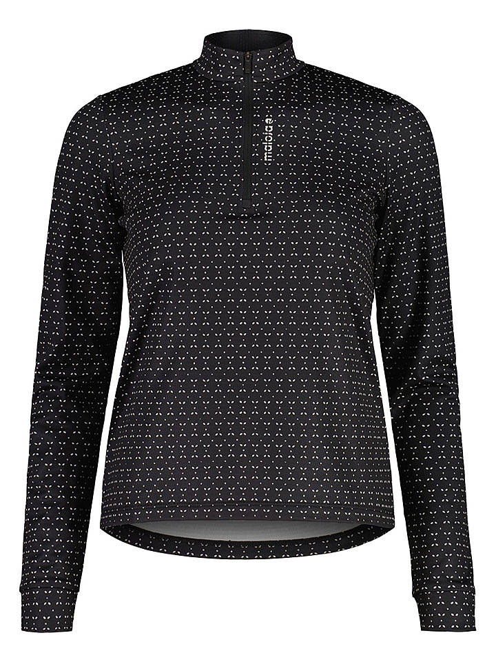 Maloja Funktionslongsleeve in Schwarz - XS