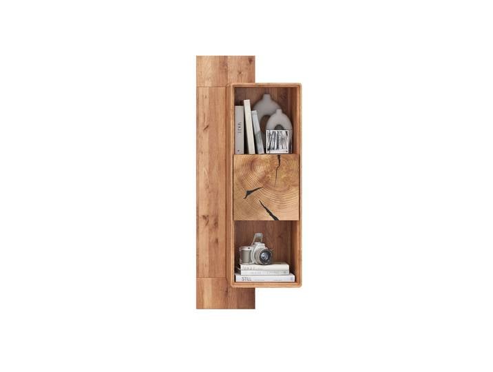 Wandboard Wildeiche massiv geölt - montiert - 104 cm - TORVEN