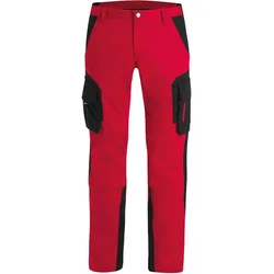 Bundhose "FABIAN" - 114 - rot/schwarz