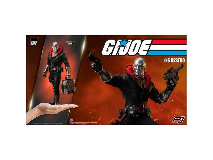ThreeZero Actionfigur FigZero G.I. Joe Destro 1:6 Scale Actionfigur