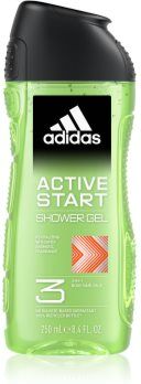Adidas 3 Active Start gel de duche para homens 250 ml. 3 Active Start