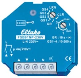 Eltako Actionneur radio interrupteur à impulsion FSB61NP-230V (30200430)
