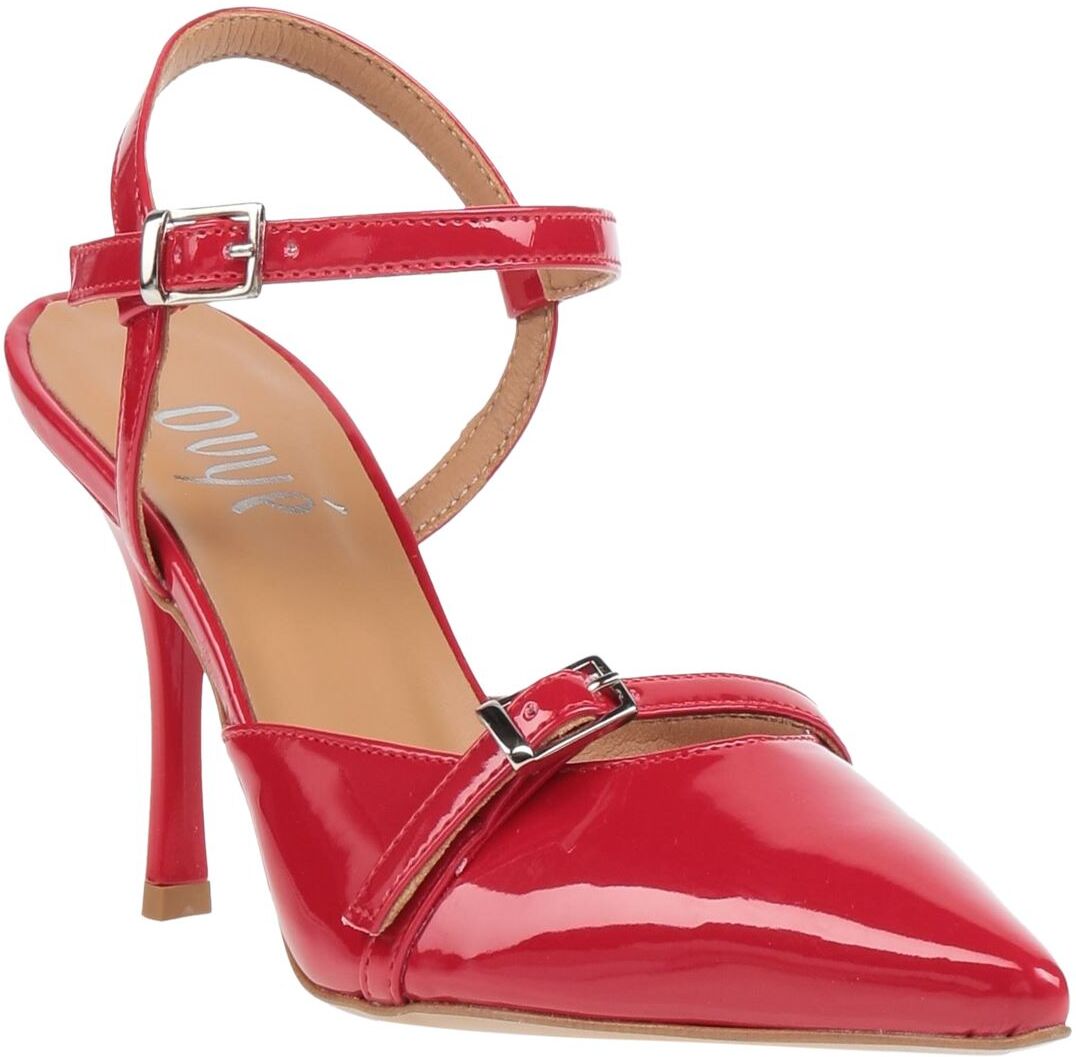 Ovyé Zapatos de salón Mujer Rojo 37,40 Mujer