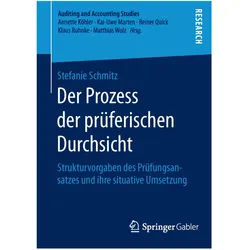 Der Prozess der prüferischen Durchsicht, Fachbücher von Stefanie Schmitz