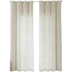 VORHANG 2ER SET SEOUL HxB 245x140 cm Creme