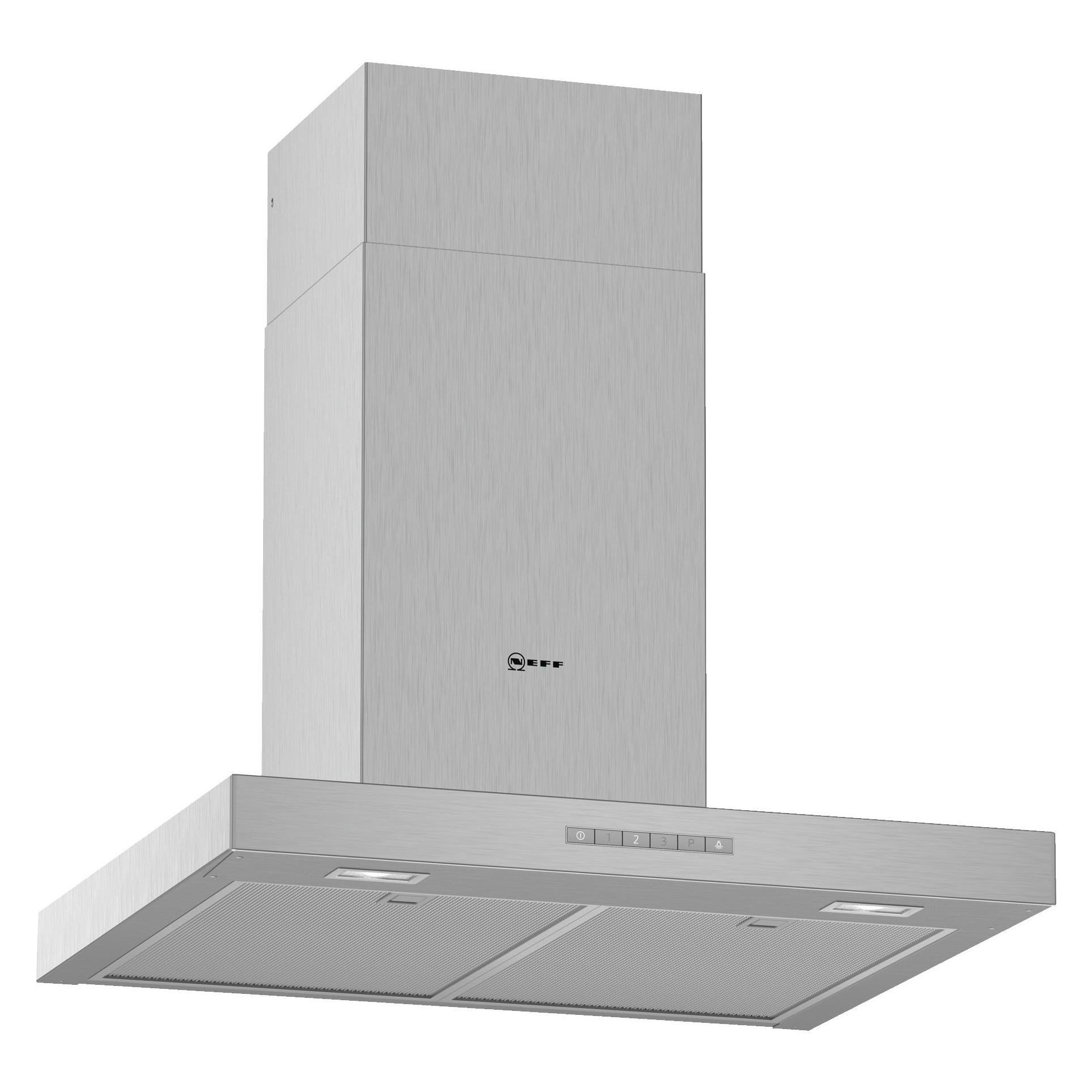 Neff D64BBE1N0 Dunstabzugshaube Wandmontiert Edelstahl ³/h A (Wandhaube) (D64BBE1N0)
