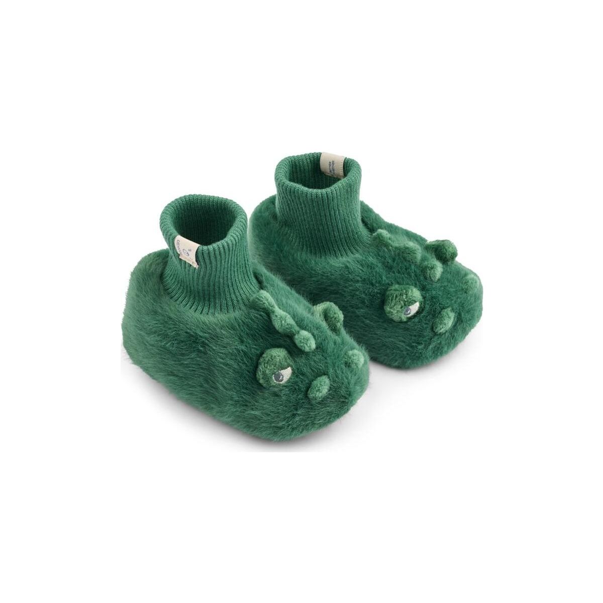 Liewood Beth Crocodile Plush Slippers garden green (7374) 20/21 LW20698-7374-20/21-CU