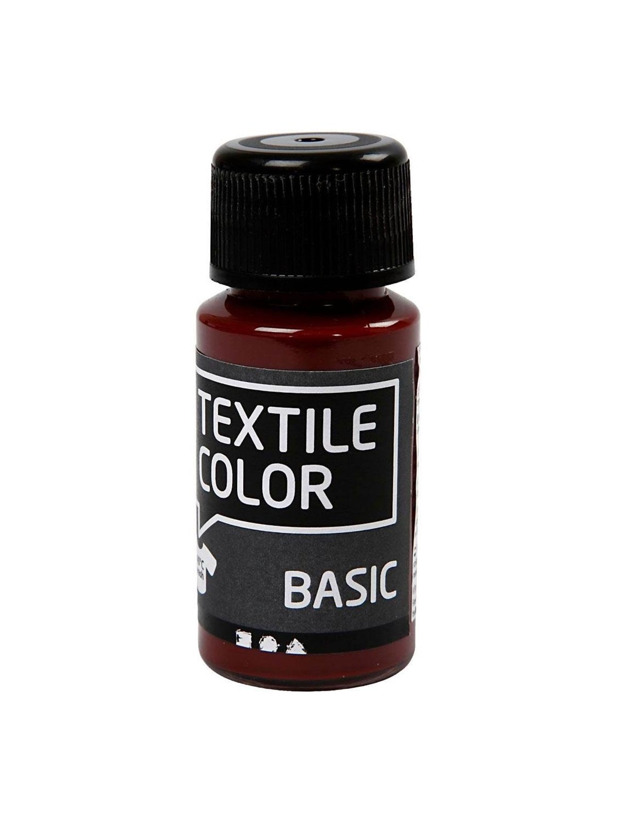 Creativ Company Textile Color Semi-opaque Textile Paint - Brown 50ml