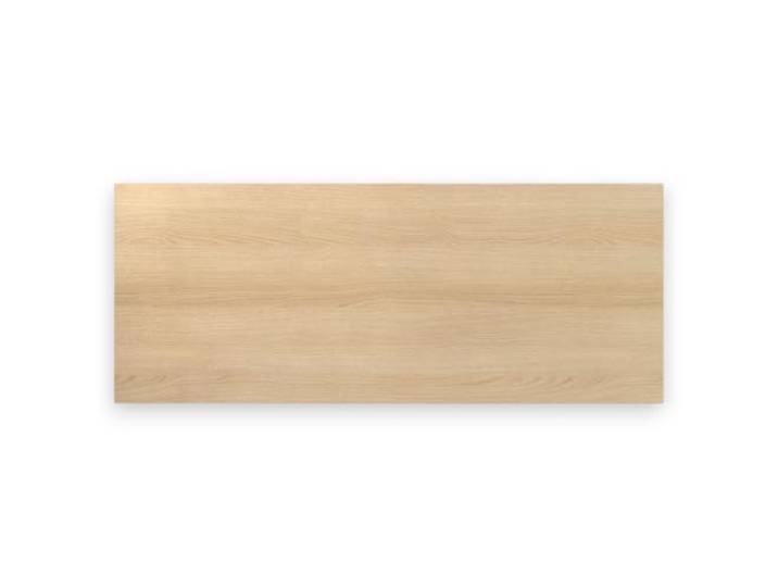 bümö Tischplatte 200x80 cm in Eiche, Schreibtischplatte aus Holz, Holzplatte, Spanplatte kratzfest beschichtet, ABS-Kante, 120 kg Tragkraft für DIY Homeoffice Schreibtisch & mehr