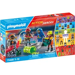 PLAYMOBIL 71468 ACTION HEROES My Figures Feuerwehr