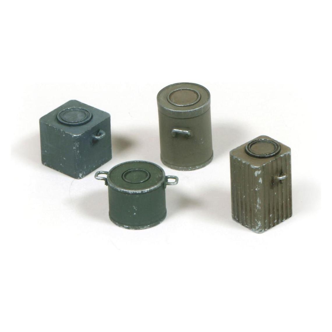 Vallejo WWII German Food Containers (SC224) (Kunststoff) (SC224)