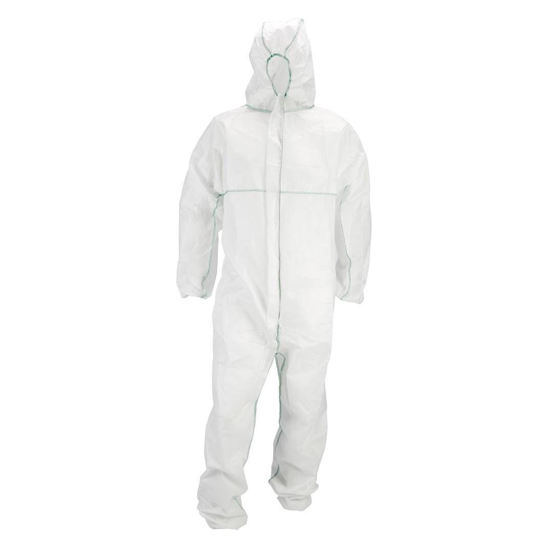 Fortis Einwegschutzanzug Comfort, weiss, Grösse L (L) (4317784794466)