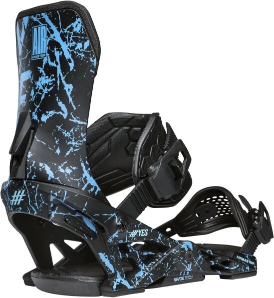 Yes Snowboards Snowboard Bindung Yes Airmaster (Splatter Blue - 43.5-46.5)