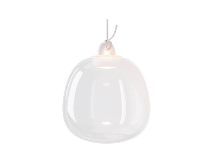 Oblò Pendelleuchte Small 3000K Klar/Weiß - Lodes - Wohnzimmer - Glas