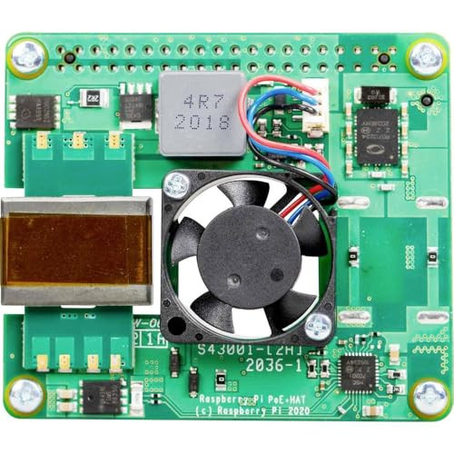 Raspberry Pi PoE HAT Uitbreidingsbord voor Raspberry Pi