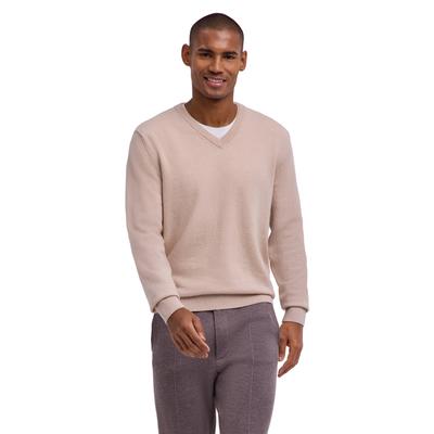 Strickpullover FALKE "Pure Lambswool", Herren, Gr. XL, ginger (4006), Pullover Strickpullover
