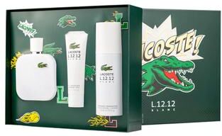 Lacoste L.12.12 Blanc 3 Pcs Gift Set From Lacoste For Men Standard Eau De Toilette for Men