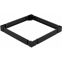 EFB Elektronik EFB PEL base for 600x600mm H100mm full RAL9005, Serverschrank Zubehör, Schwarz