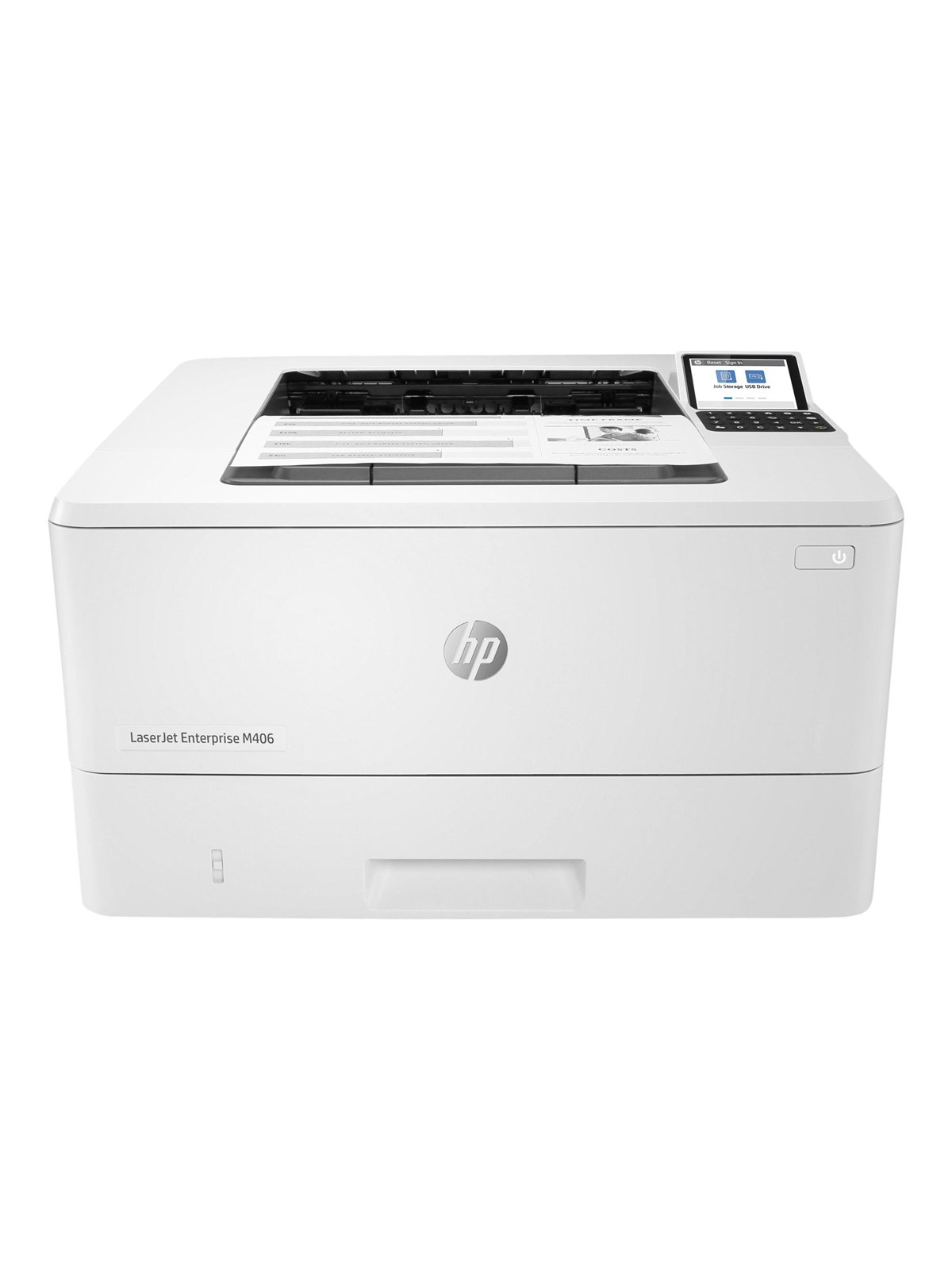 HP LaserJet Enterprise M406dn Mono Laser Printer - Einfarbig - Laser