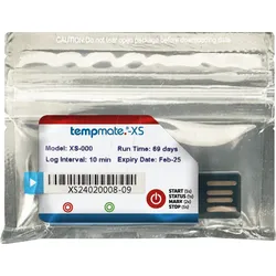 TEMPMATE TXS-000 - Einweg-Datenlogger, TEMPMATE.®-XS,  IP67