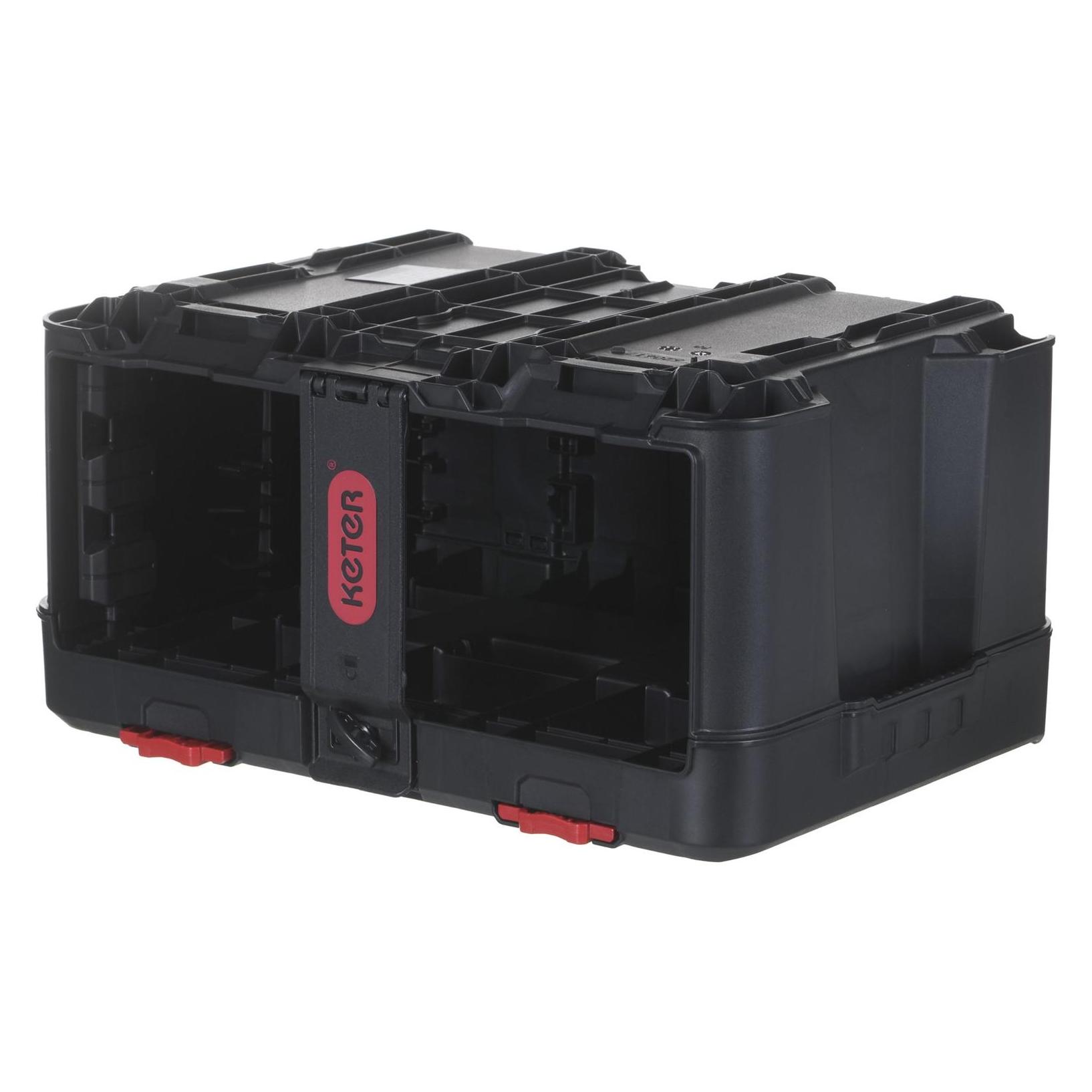 Keter Box with 3 organizers (253380)