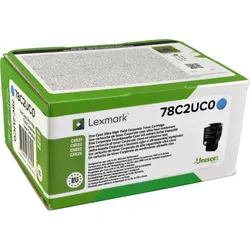 Lexmark Toner 78C2UC0 cyan