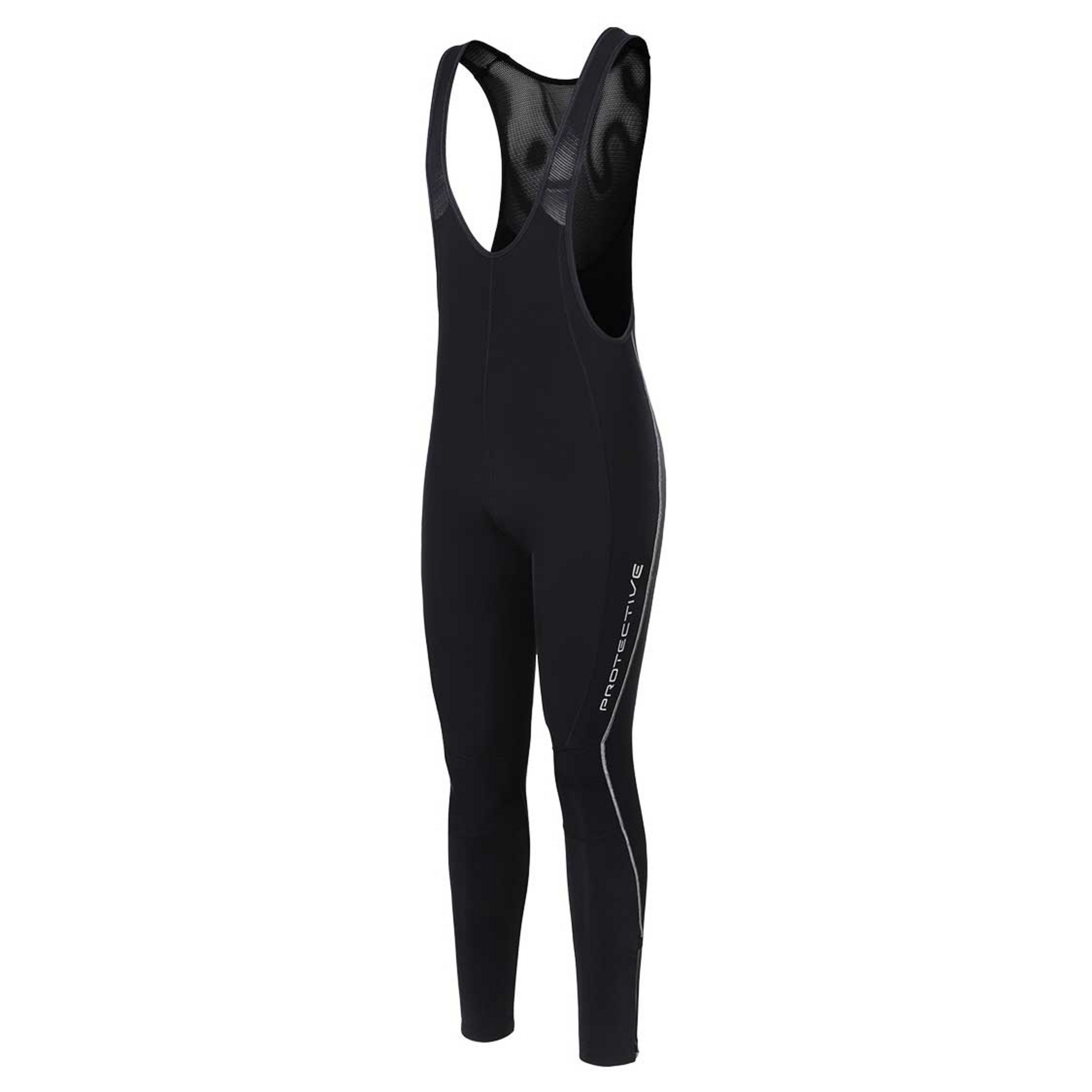 Protective 100 Miles Bib lang Herren Isolationshose schwarz Größe M Rennrad | Gravel Elastisch