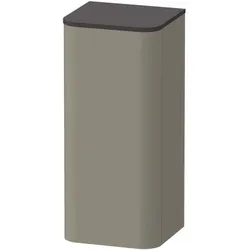 Duravit Happy D.2 Plus Halbhochschrank HP1260L9292 40x36cm, 1 Tür, Tür links, steingrau seidenmatt
